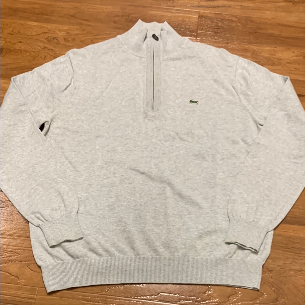 Lacoste Quarter-Zip Sweater